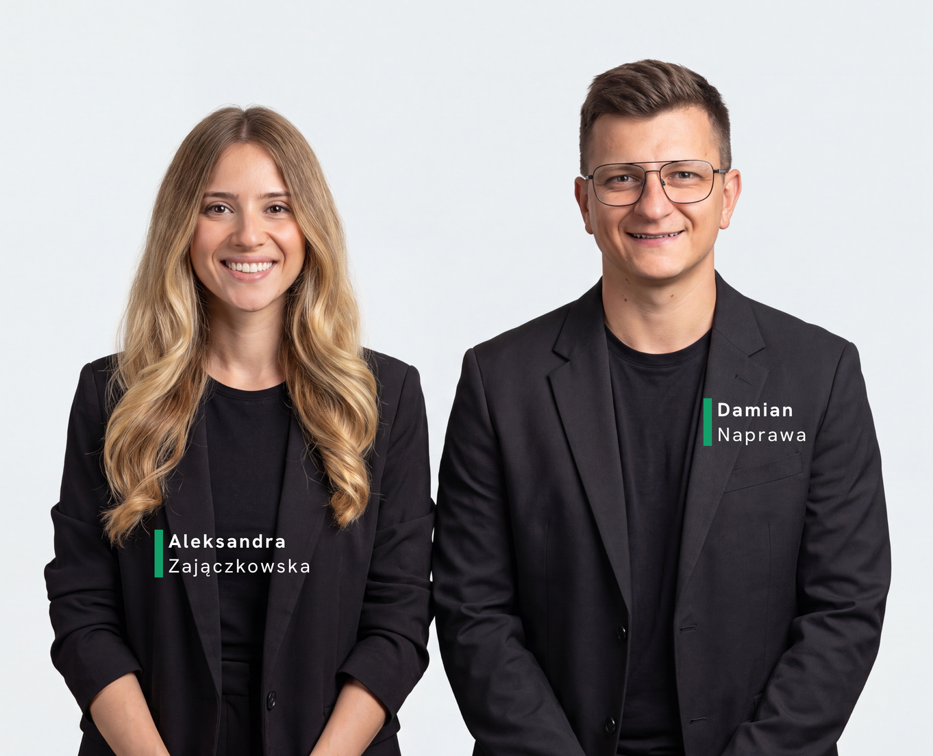 Damian Naprawa i mentorka AI Operators
